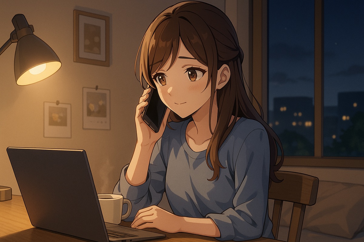 彼氏との遠距離恋愛で電話の話題がない時のヒント