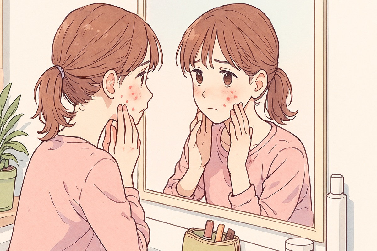 肌荒れで自分に自信がないときは彼氏に会いたくない