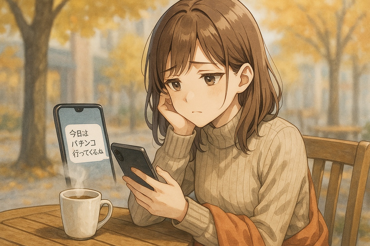 彼氏のパチンコのたまにが週1になる不安