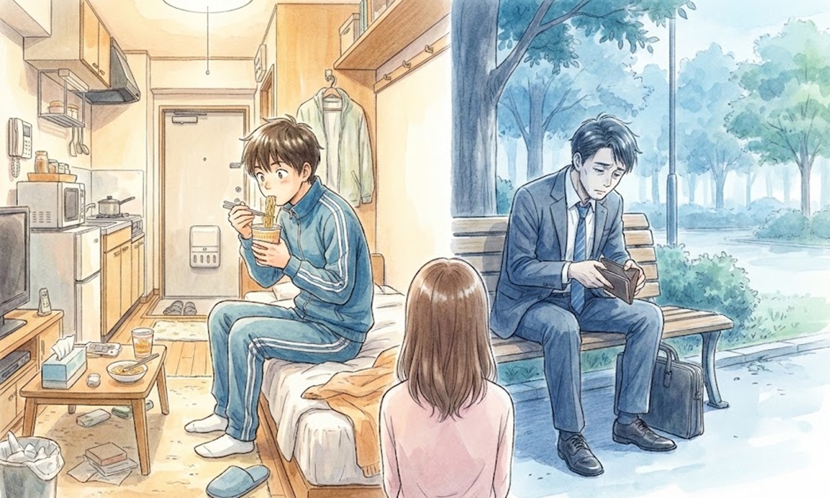 大学生と社会人の彼氏それぞれにお金がない時の格差