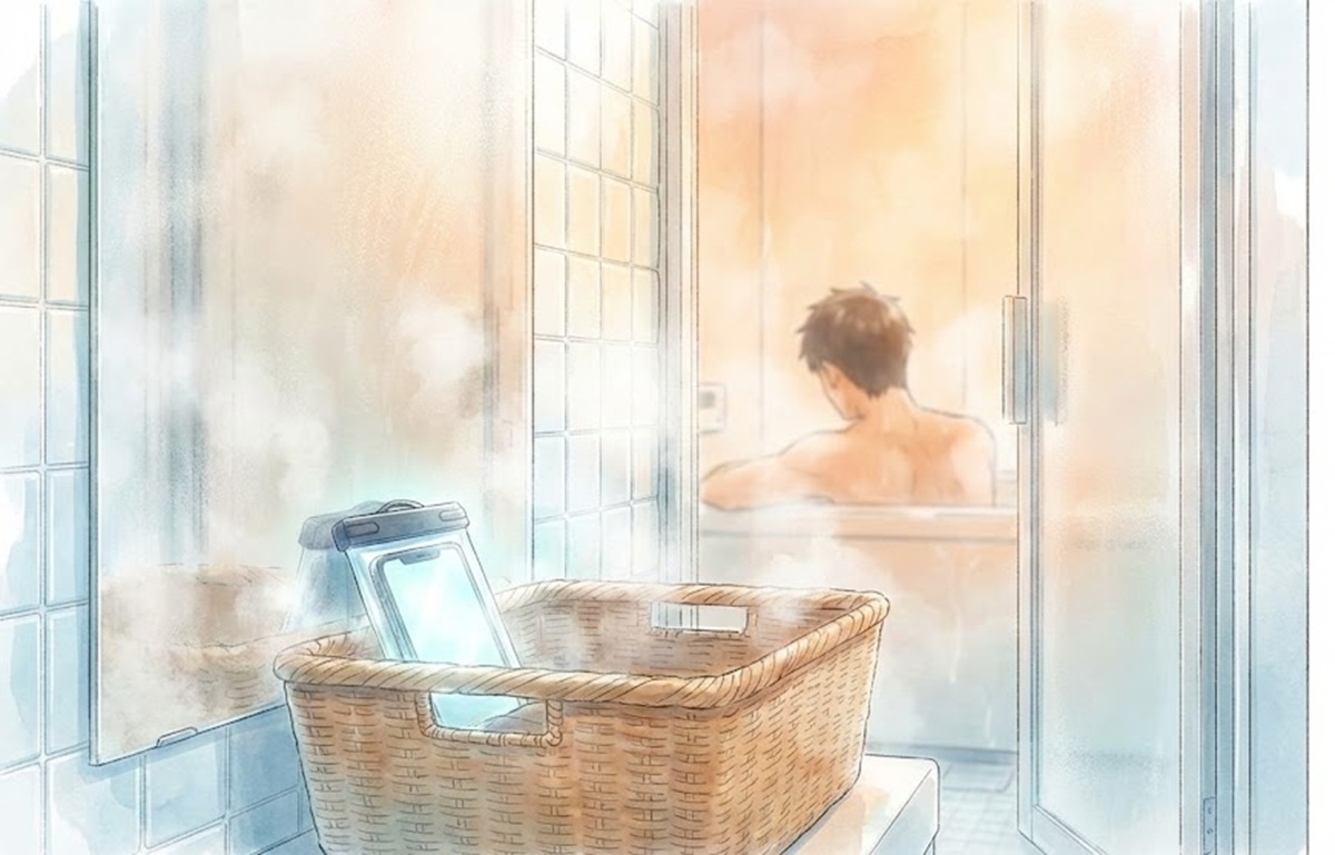 彼氏がお風呂までスマホを持っていくのは危険なサイン