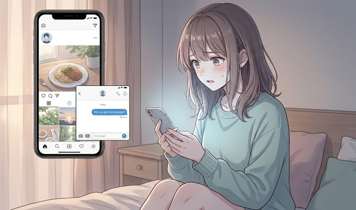 彼氏がインスタ更新するのに連絡がない理由